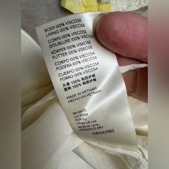 Free People Women's Dress Date Night Sunshine Size Medium‎ Spring Flowy - Picture 14 of 15